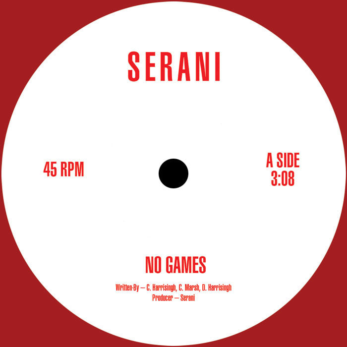 Serani - No Games (Record Store Day 2025) - 7 Inch Red Vinyl