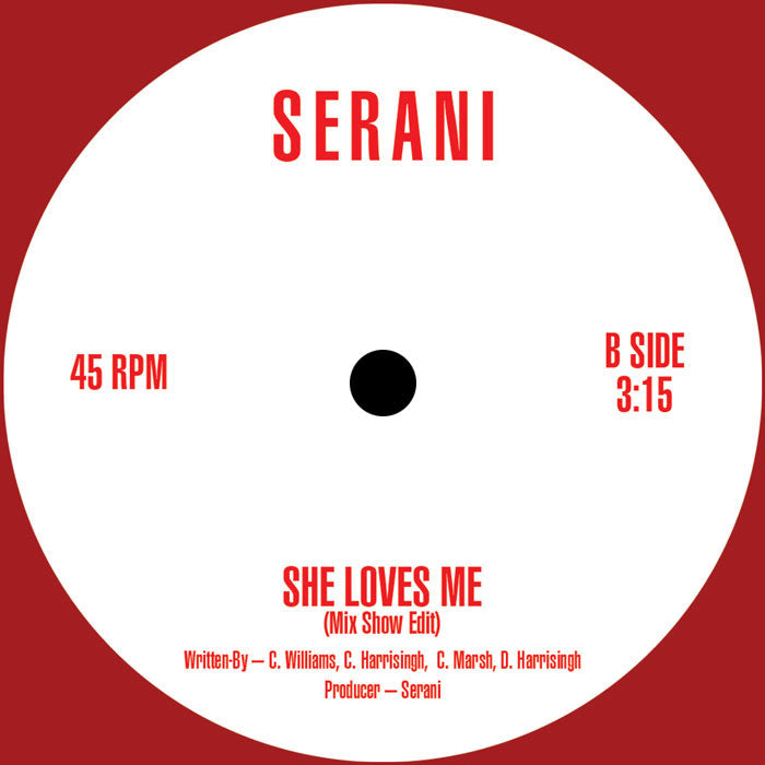 Serani - No Games [7" Vinyl, Red, Side B]