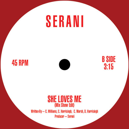 Serani - No Games [7" Vinyl, Red, Side B]