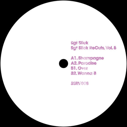 Sgt Slick - Slick Cuts Vol 8 [12 Inch Vinyl, Sgt Slick ReCuts, Side B]