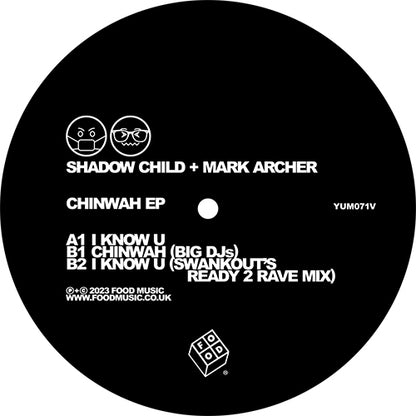 Shadow Child & Mark Archer - Chinwah EP [12 Inch Vinyl, Food Music, Side B]