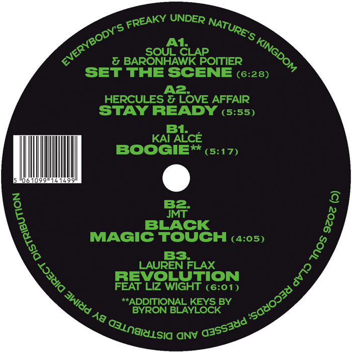 Soul Clap, Baronhawk Poitier, Hercules & Love Affair, Kai Alcé, Jmt, Lauren Flax – EFUNK Volume V [12 Inch Vinyl, House of EFUNK Records, Side A]