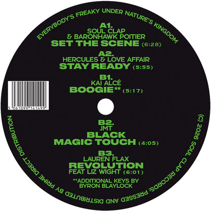 Soul Clap, Baronhawk Poitier, Hercules & Love Affair, Kai Alcé, Jmt, Lauren Flax – EFUNK Volume V [12 Inch Vinyl, House of EFUNK Records, Side A]