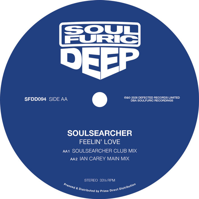 Soulsearcher - Feelin’ Love [12 Inch Vinyl, Soulfuric Deep, Side AA]