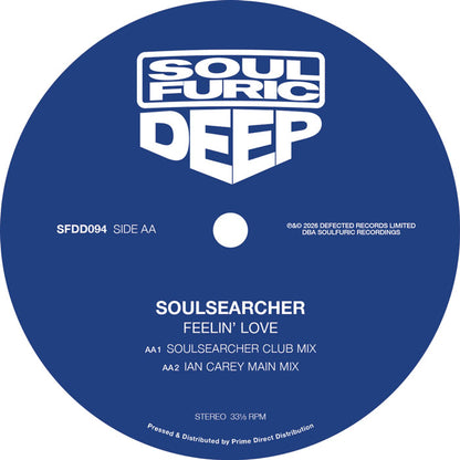Soulsearcher - Feelin’ Love [12 Inch Vinyl, Soulfuric Deep, Side AA]