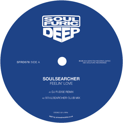 Soulsearcher / Urban Blues Project - Feelin' Love / Your Heaven (I Can Feel It) - 12" Vinyl, A Side