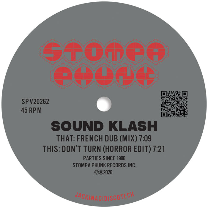 Sound Klash - Sound Klash 02 [12 Inch Vinyl, Stompa Phunk Records Inc, Side B]