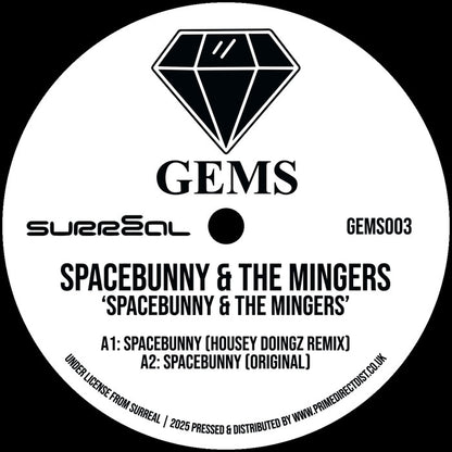Spacebunny / The Mingers - Spacebunny / Fancy A Shag [12 Inch Vinyl, Gems, Side A]
