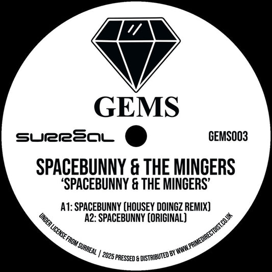 Spacebunny / The Mingers - Spacebunny / Fancy A Shag [12 Inch Vinyl, Gems, Side A]