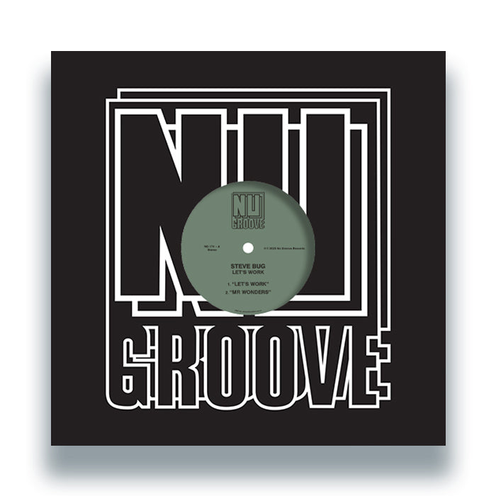 Steve Bug - Let’s Work [12 Inch Vinyl, Nu Groove Records, Front Cover]
