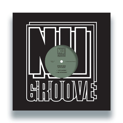 Steve Bug - Let’s Work [12 Inch Vinyl, Nu Groove Records, Front Cover]
