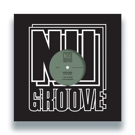 Steve Bug - Let’s Work [12 Inch Vinyl, Nu Groove Records, Front Cover]