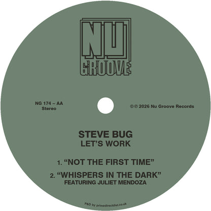 Steve Bug - Let’s Work [12 Inch Vinyl, Nu Groove Records, Side AA]