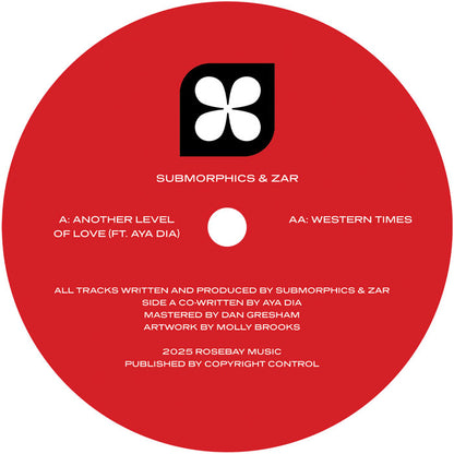 Submorphics & Zar - Another Level Of Love (ft. aya dia) / Western Times - 12" Vinyl, Side A