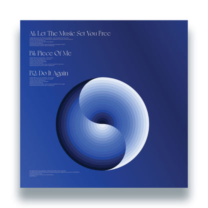 Tedd Patterson / The Illustrious Blacks / Inaya Day / Joi Cardwell - Pieces Of Me EP [12 Inch Blue Vinyl, SoSure Music, Back Cover]