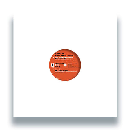 Terry Dexter&nbsp;/ Ed Ramsey / Shawn Christopher / Lee Wilson - Category 1 Music Sampler - Vol. 1 [12" Vinyl, Category 1, Front Cover]