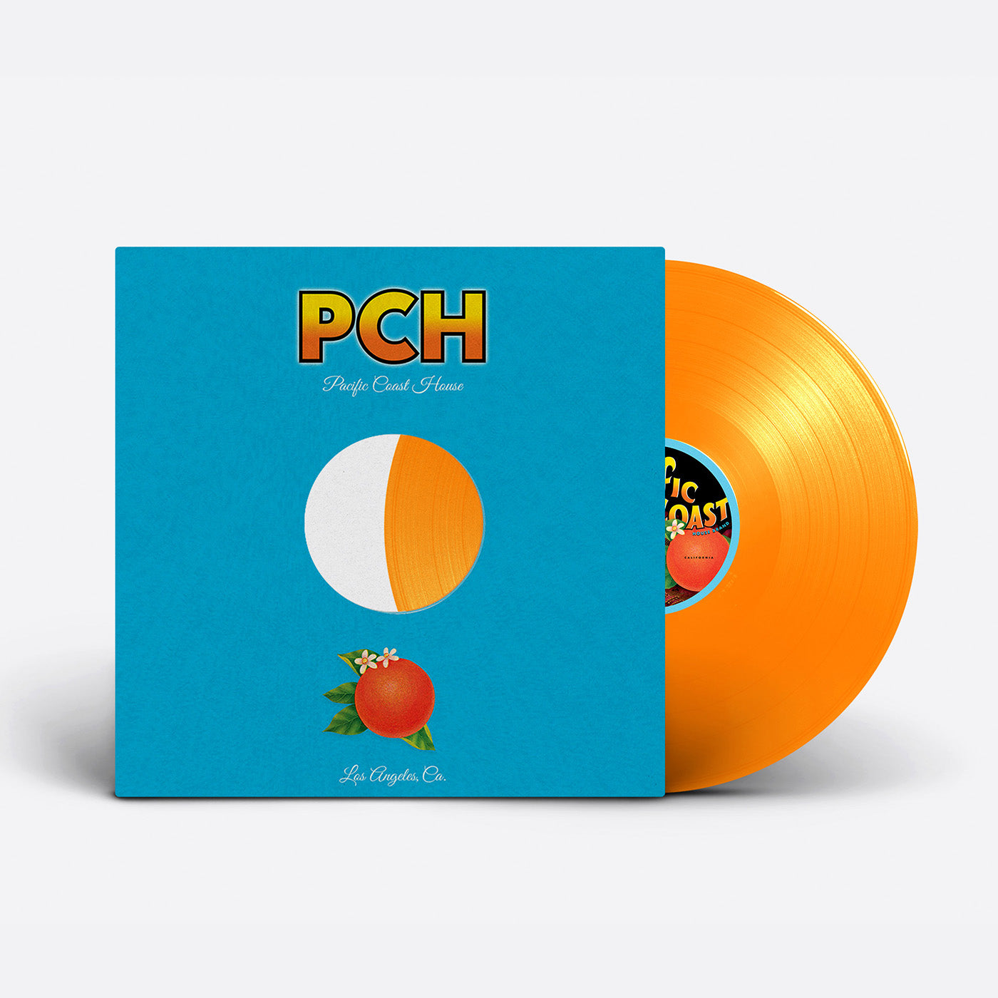 The Coastal Commission / Boing - The Conversation / Currency [12 Inch Orange Vinyl, Pacific Coast House Records, Side 2]