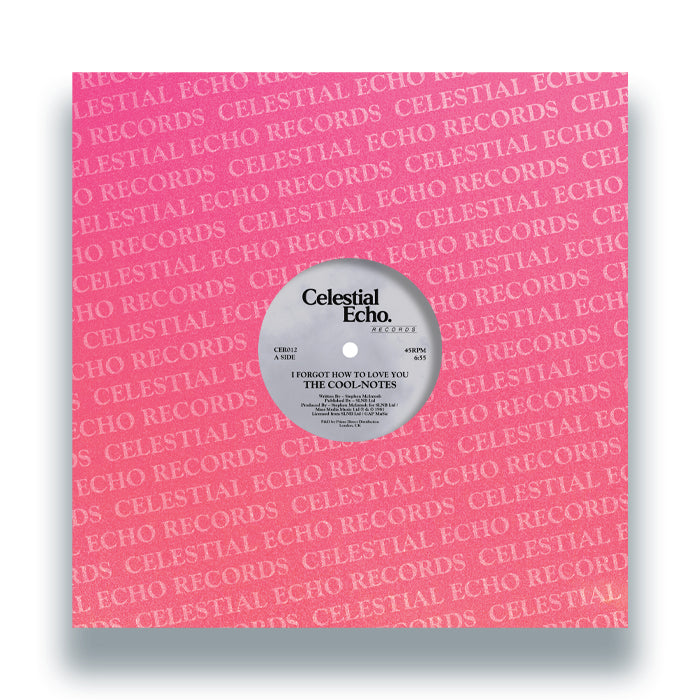 The Cool-Notes - I Forgot How To Love You [12 Inch Vinyl, Reissue, Celestial Echo, Front Cover]