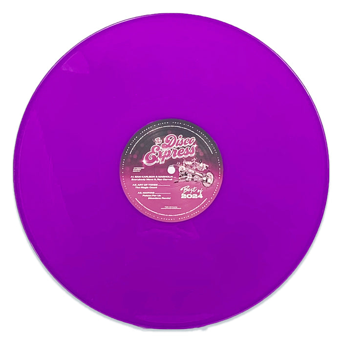 The Disco Express - Various Artists - Best of 2024, Purple Vinyl A Side