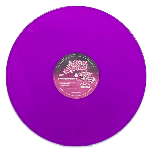 The Disco Express - Various Artists - Best of 2024, Purple Vinyl A Side
