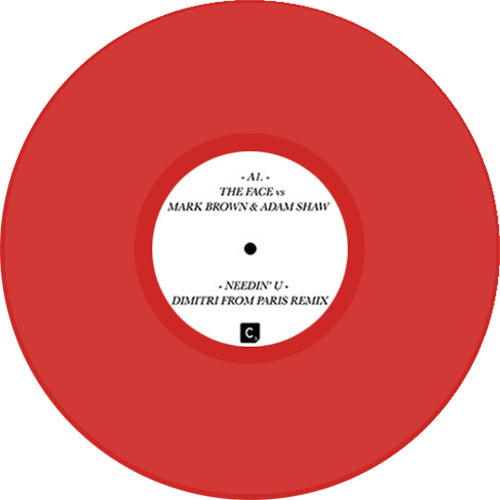 The Face / Mark Brown / Adam Shaw - Needin' U (Dimitri From Paris Remix) - 12" Vinyl, Red
