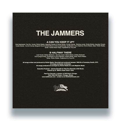 The Jammers - Can You Keep It Up? [12 Inch Vinyl, Past Due Records, Back Cover]