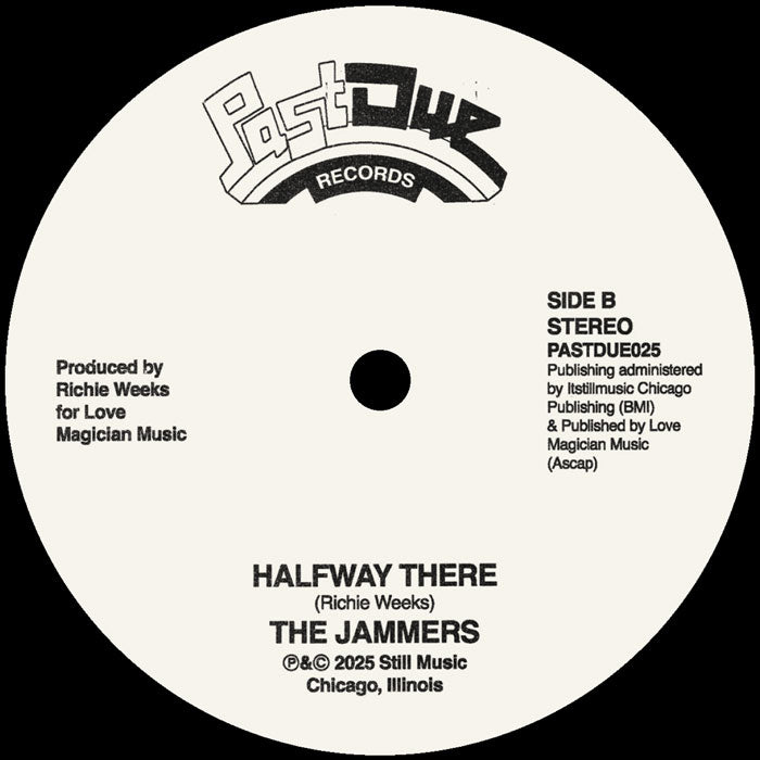 The Jammers - Can You Keep It Up? [12 Inch Vinyl, Past Due Records, Side B]