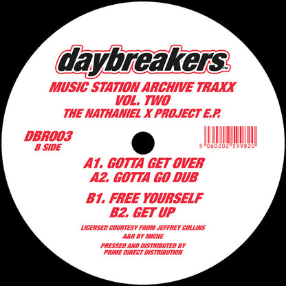 The Nathaniel X Project - Music Station Archive Traxx vol. 2 [12 Inch Vinyl, DAYBREAKERS, Side B]