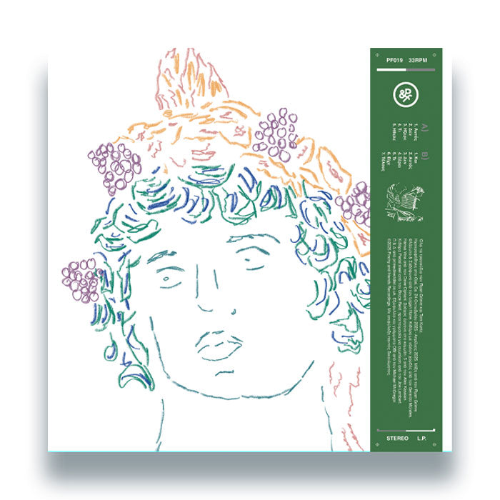 The Orphic Hymns - Self Titled LP [12 Inch Vinyl LP, Pinchy and Friends, Back Cover]