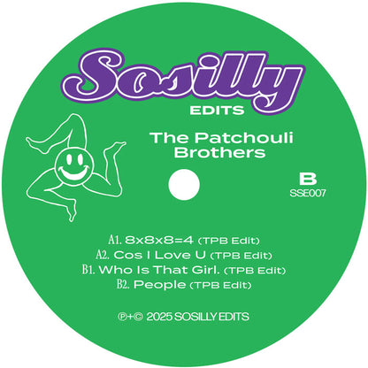 The Patchouli Brothers - EP Number Seven [12" Vinyl, Sosilly Edits, Side B]