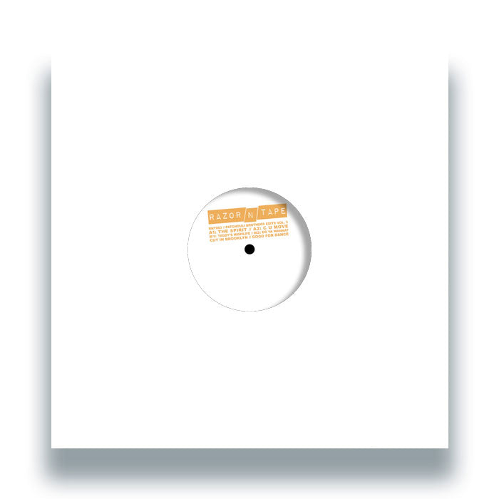 The Patchouli Brothers - Patchouli Brothers Edits Pt. 3 [12 Inch Vinyl, Razor-N-Tape, Front Cover]