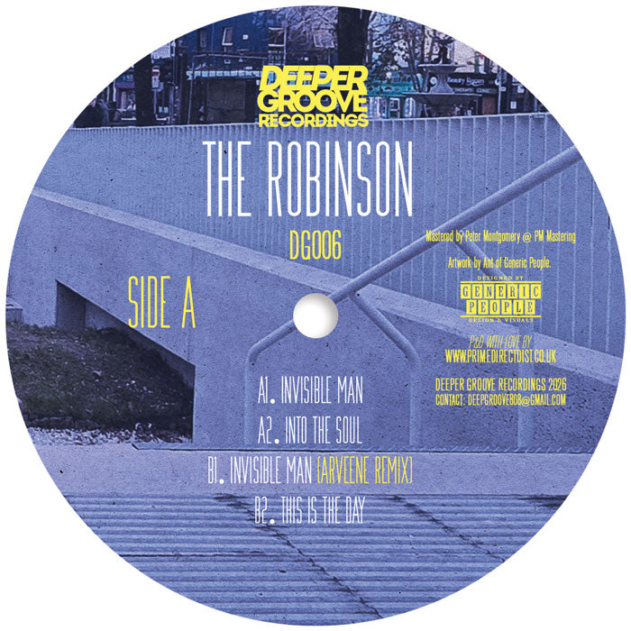 The Robinson - Invisible Men [12 Inch Vinyl, Deeper Groove Recordings, Side A]