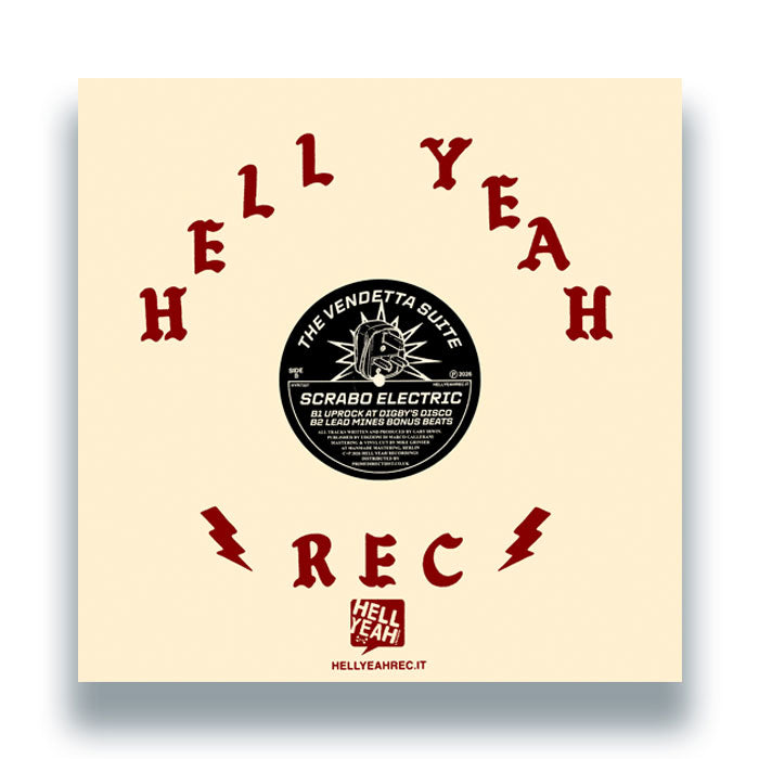 The Vendetta Suite - Scrabo Electric [12 Inch Vinyl, Hell Yeah Recordings, Back Cover]