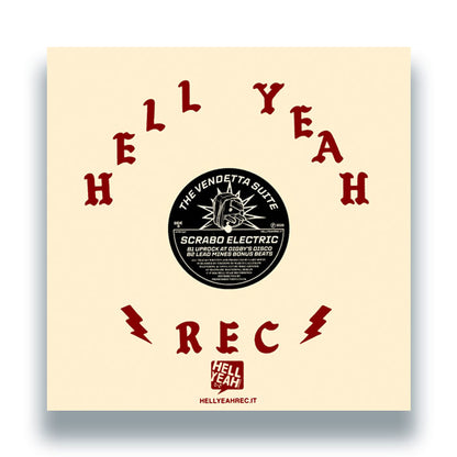 The Vendetta Suite - Scrabo Electric [12 Inch Vinyl, Hell Yeah Recordings, Back Cover]