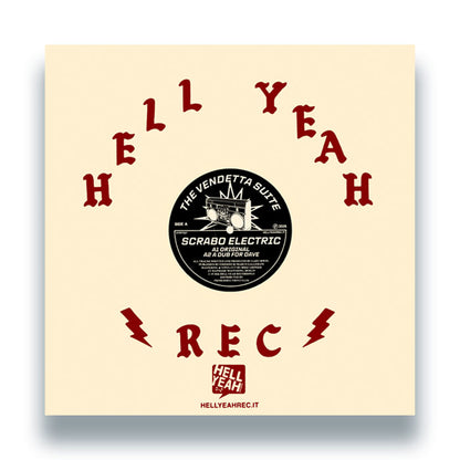 The Vendetta Suite - Scrabo Electric [12 Inch Vinyl, Hell Yeah Recordings, Front Cover]