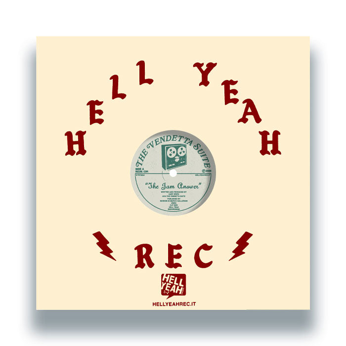 The Vendetta Suite - The Jam Answer / Island Hill Microdot - 12" Vinyl, Front Cover