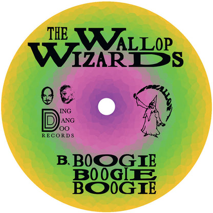 The Wallop Wizards - Just Like Heaven / Boogie, Boogie, Boogie [12 Inch Vinyl, Ding Dang Do Records, Side B]
