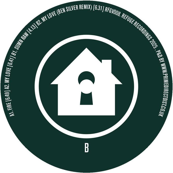 Tiptoes - Fire EP [12 Inch Vinyl, Refuge Recordings, Side B]