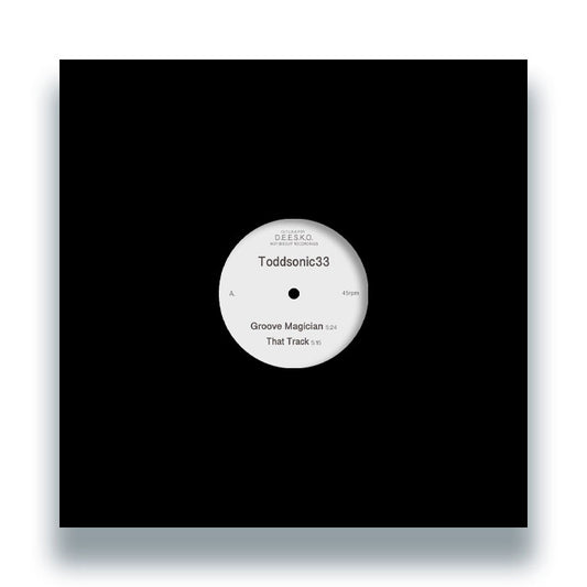 Toddsonic33 - Groove Magician EP - 12" Vinyl, Front Cover