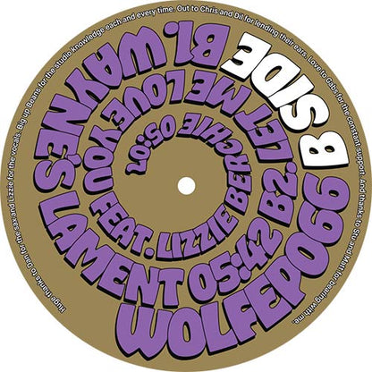 Tom Esselle - Praise Bes EP [12 Inch Vinyl, WOLF Music, Side B]
