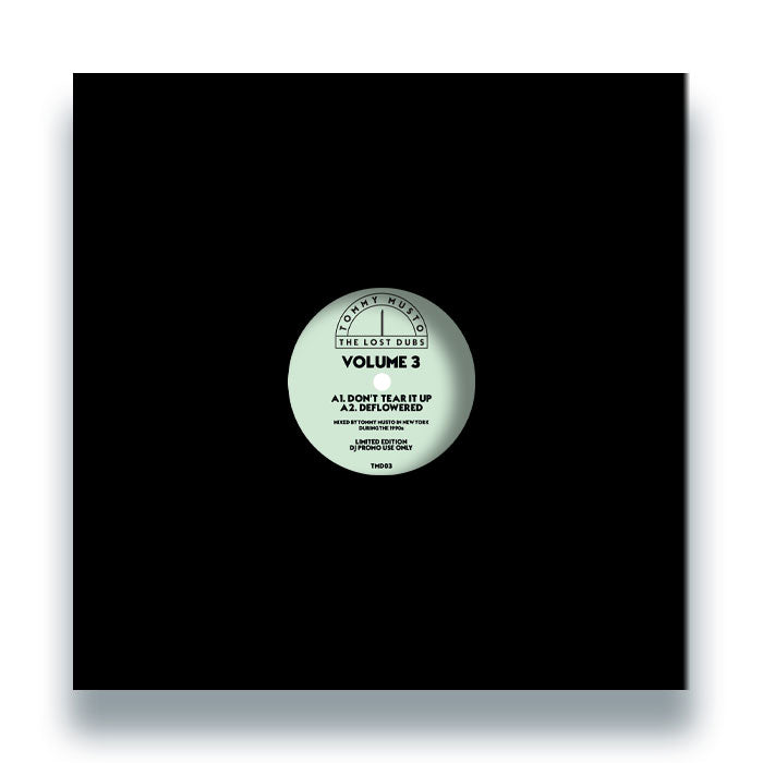 Tommy Musto - The Lost Dubs - Vol 3 [12 Inch Vinyl, LOSTDUBS Records, Front Cover]