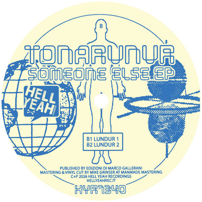Tonarunur - Someone Else EP [12 Inch Vinyl, Hell Yeah Recordings, Side B]