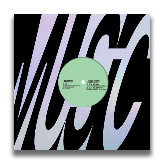 Toronto Hustle & Sean Roman - Social Narcotics [12 Inch Vinyl, WOLF Music, Back Cover]