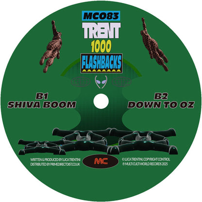 Trent - 1000 Flashbacks [12" Vinyl, Multi Culti, Side B]