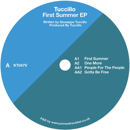Tuccillo - First Summer EP [12" Vinyl, Kaoz Theory, Side A]