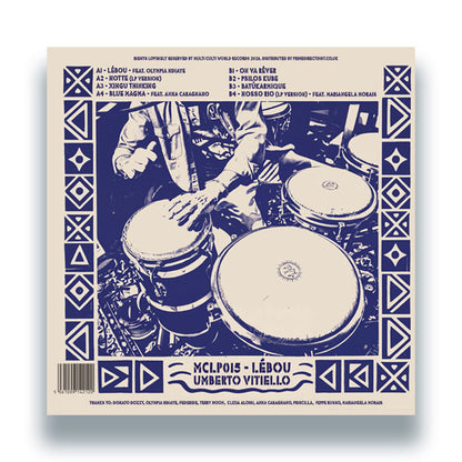 Umberto Vitiello - Lébou [12 Inch Vinyl LP, Multi Culti Records, Back Cover]