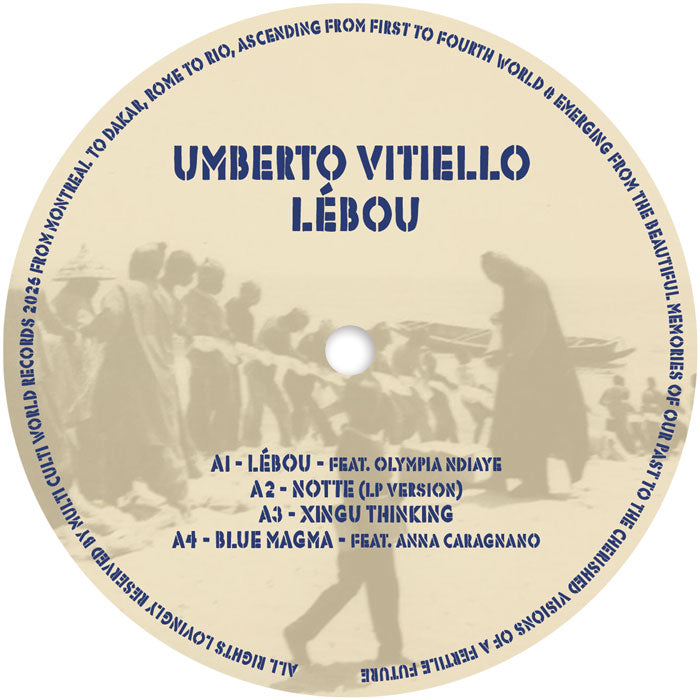 Umberto Vitiello - Lébou [12 Inch Vinyl LP, Multi Culti Records, Side A]
