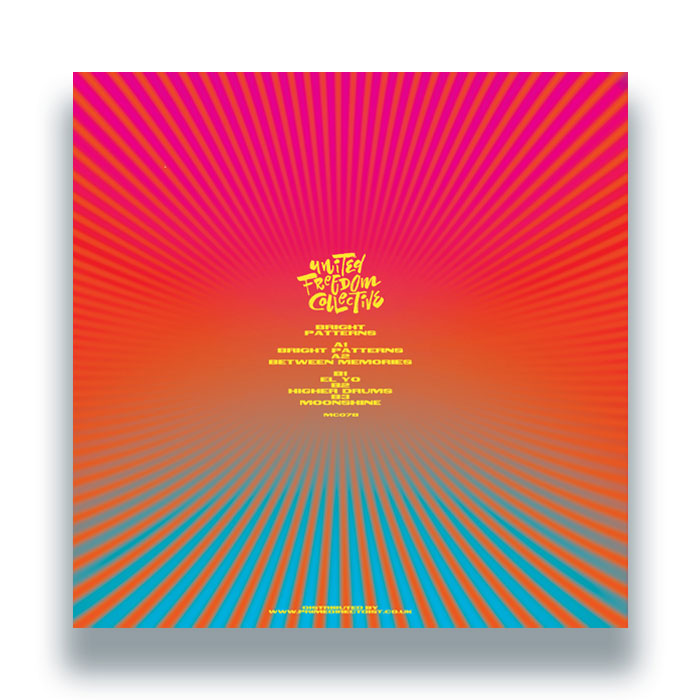 United Freedom Collective - Bright Patterns - 12" Vinyl, Back Cover