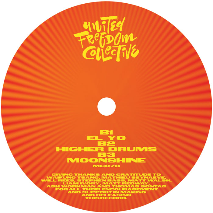 United Freedom Collective - Bright Patterns - 12" Vinyl, Side B