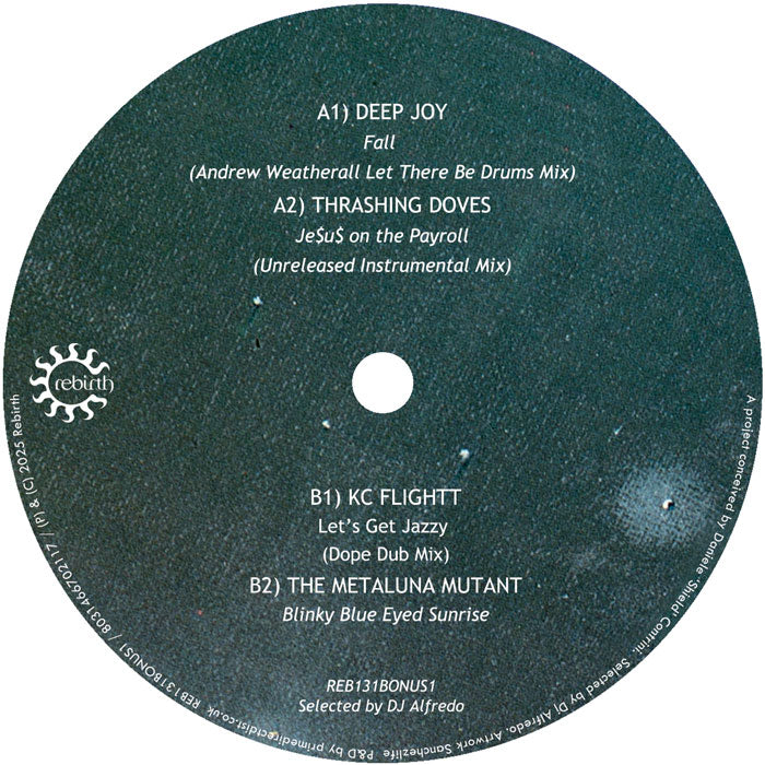 V/A Selected By DJ Alfredo - PARAISO: The True Spirit of Ibiza - Bonus Sampler 1 [12 Inch Vinyl, Rebirth Records, Side B]